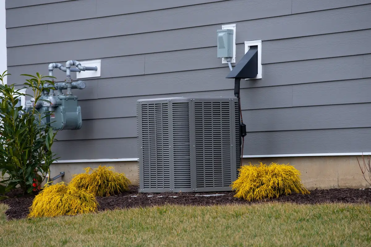 Gray AC Unit